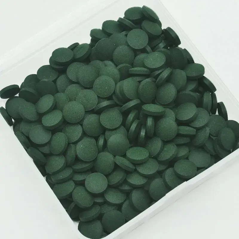 100/500pcs Spirulina Tablets Enrichment Favorite Pet Food fish crystal red shrimp pet food - Image 6