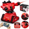 Rc Robot Intelligent Fire Fighting Luminous Water Spray Smart App Programming Remote Control Car Higt-tech Toy Children's Toys 1