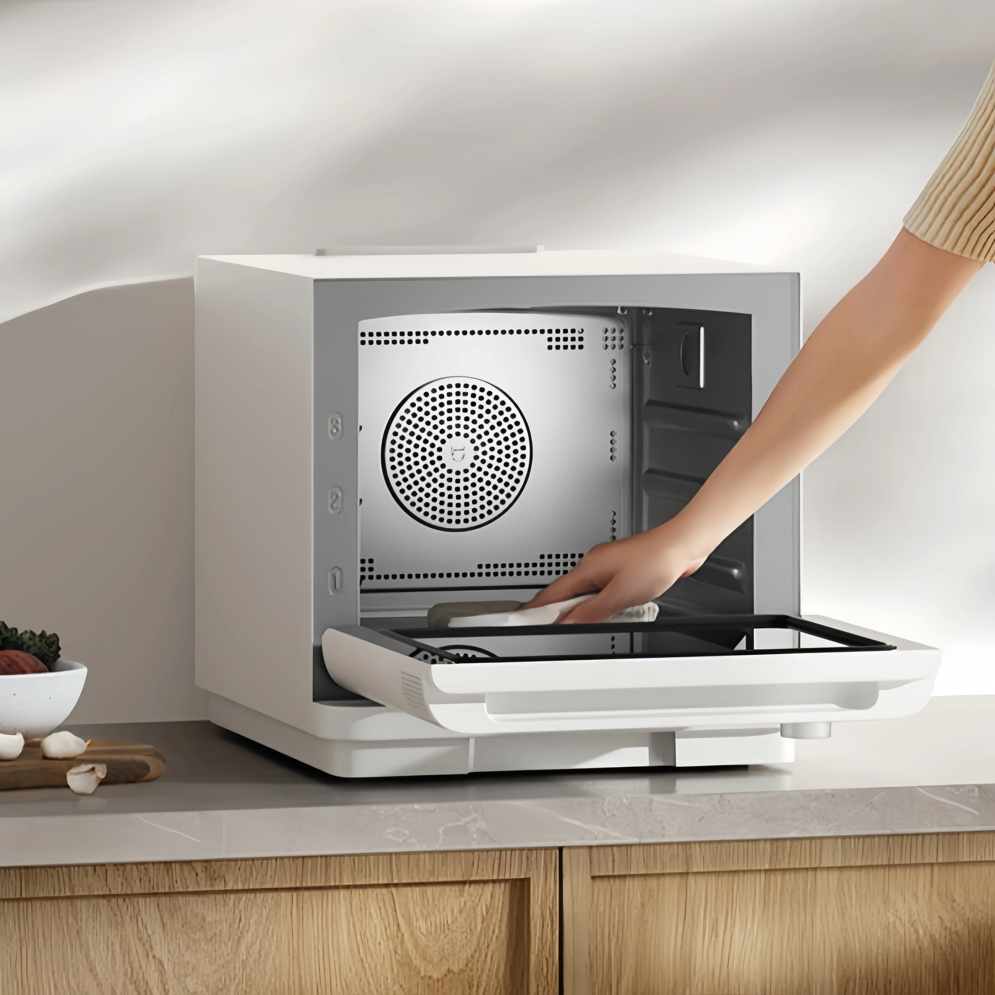 XIAOMI MIJIA Smart Steam Oven 20L Home Baking Multifunction Large Capacity Desktop Fryer Oven Steamer APP Wireless Control