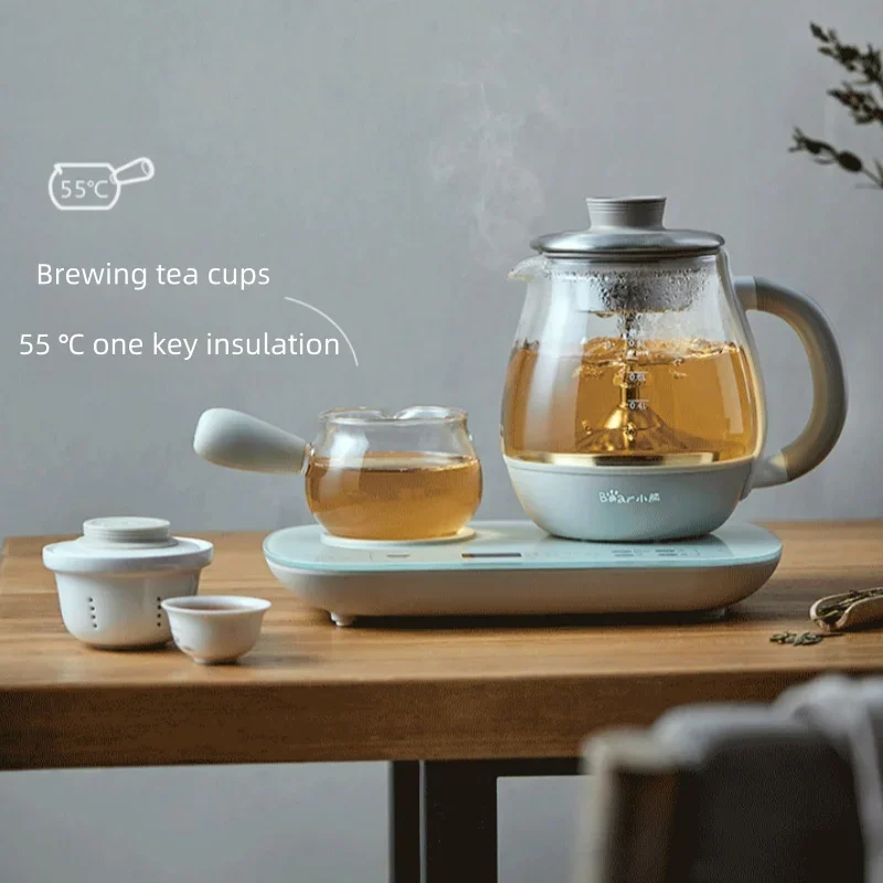 Bear 220V Electric Tea Stove with Temperature Control for Office and Home Use ea Boiler 전기 티포트 hervidor de agua el&eacute;ctrico