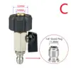 M22 14mm Swivel Connector With Ball Valve To 1/4" Quick Plug Connector On/Off Switch For High Pressure Wash Machine 4