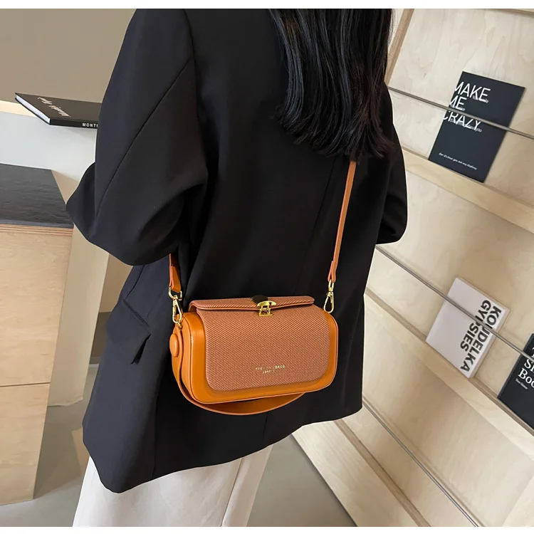 Mini Square Crossbody Bag - Luxury Designer Handbag Box Shape Satchel
