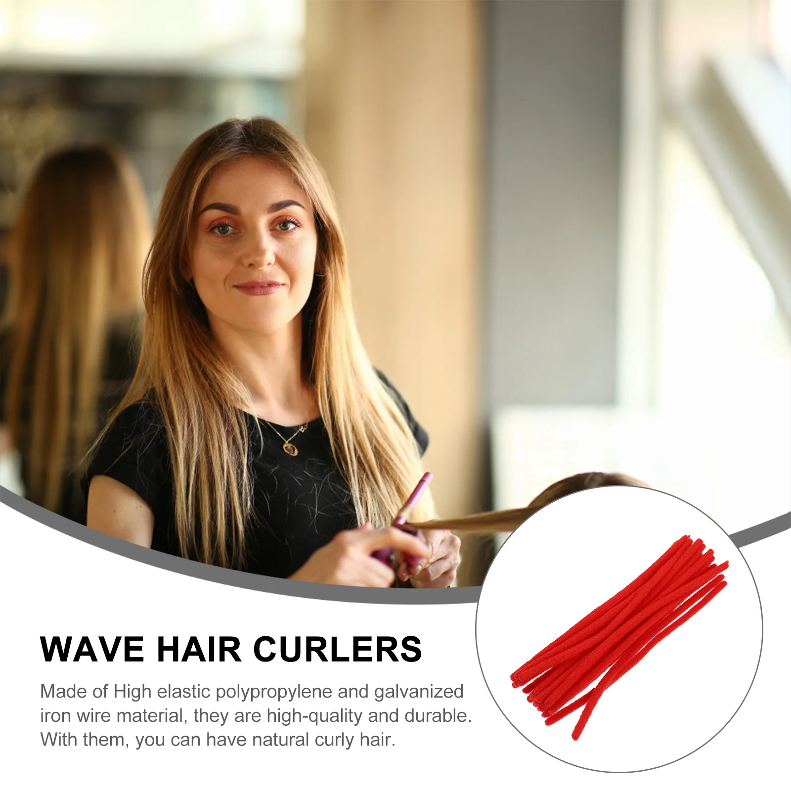 80pcs Flexible Hair Rods Heatless Spiral Hair Perm Rod Small Curlers Rods Hairdressing Styling Rollers Curler Hairstyle