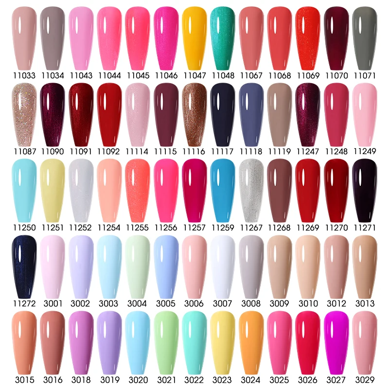 Arte Clavo 15ml Black White Series Gel Nail Polish Hot Sale 411 Colors Semi Permanent UV Gel Nail Art Manicure Hybrid Varnish 4