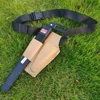 Cowhide Scissors Case Belt Hanging Bag for Orchard Branches Garden Pruning Tools Storage Holsters 2