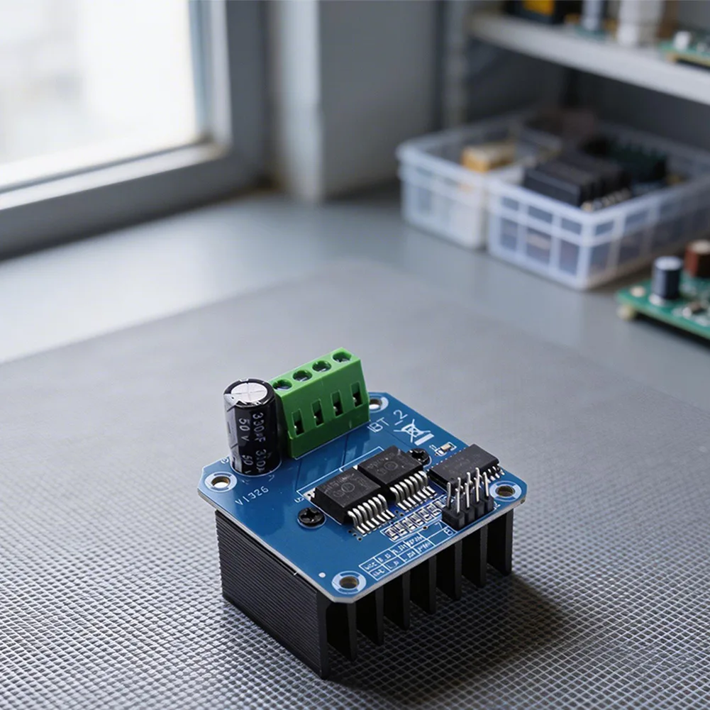4Pcs BTS7960 43A Arduino 반도체 냉동 전류 제한 제어 드라이버 보드용 고전력 모터 드라이버 모듈