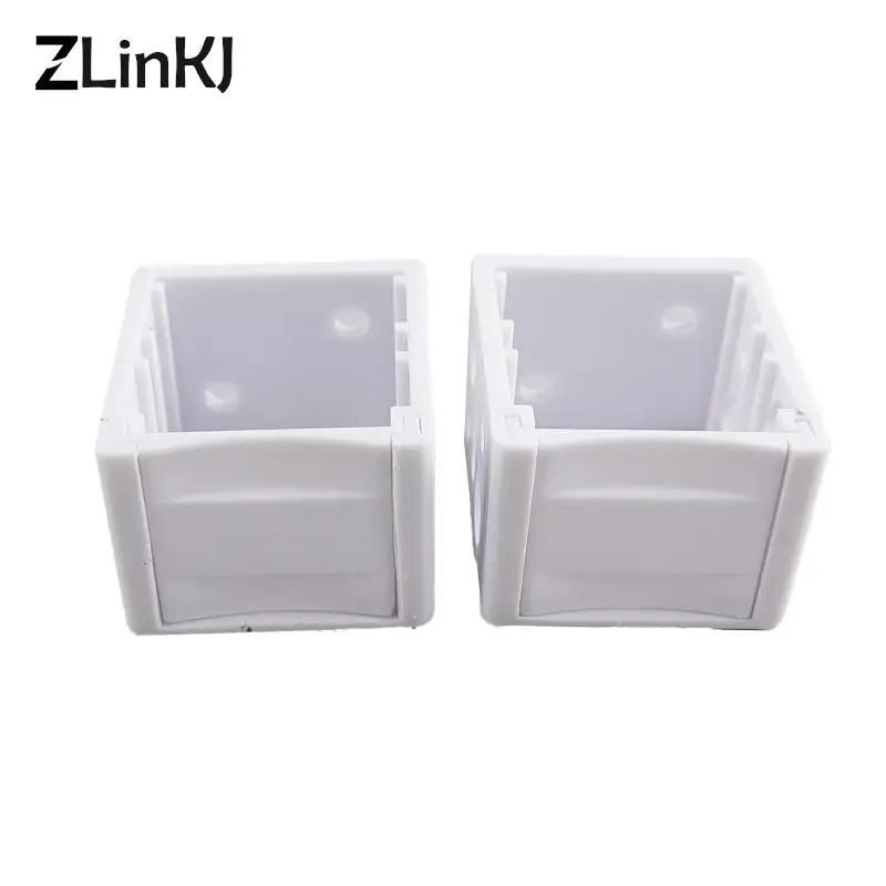 4 Staffe Di Montaggio Per Veneziane, Scatola Bianca Di Montaggio