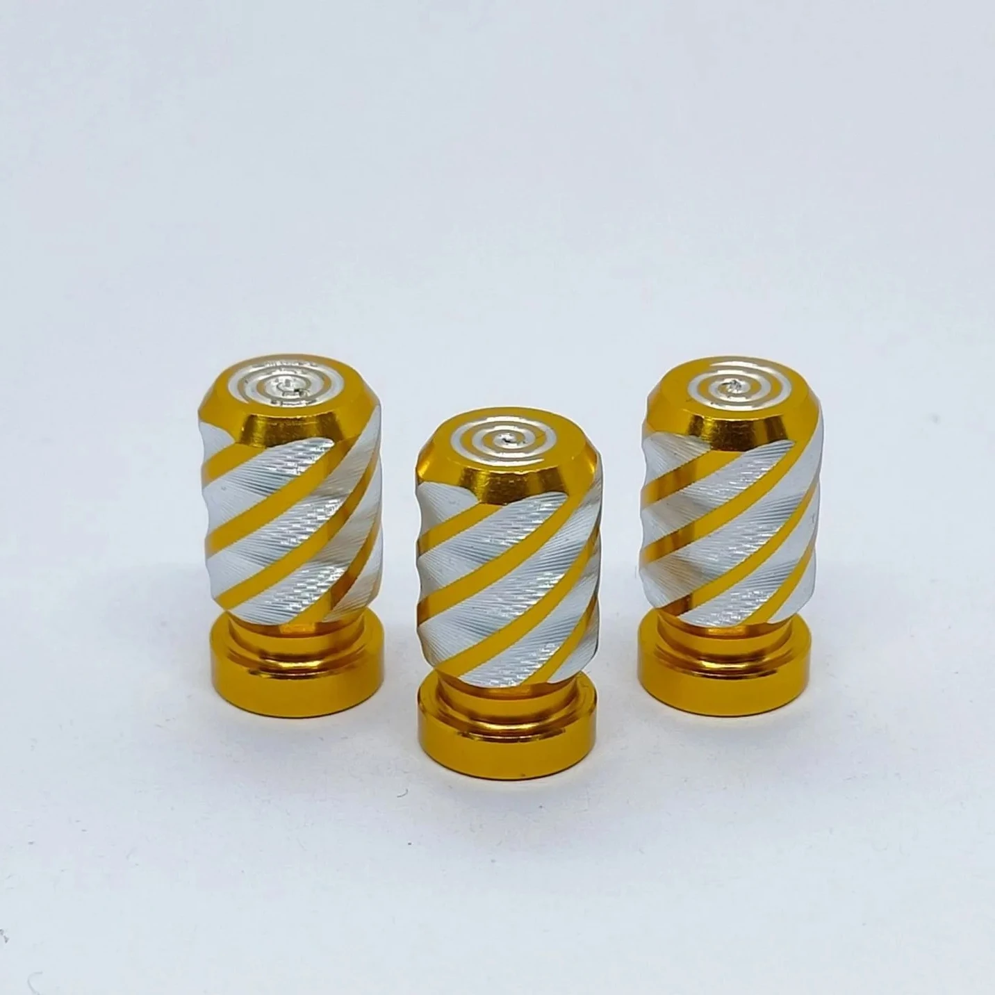 Floral Series Universal Valve Stem Caps - Set of 4, Factory Direct Supply