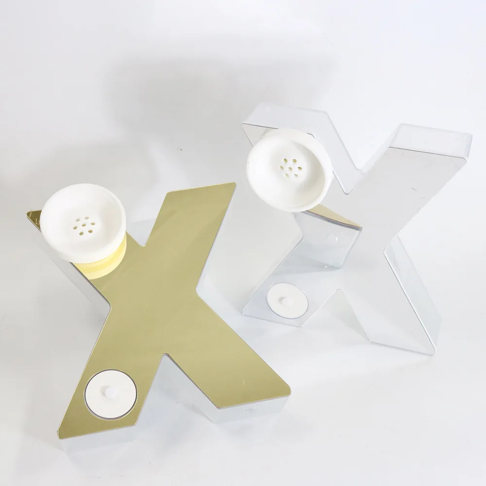 X Letter Shape Hookah Set Bongs in Australian