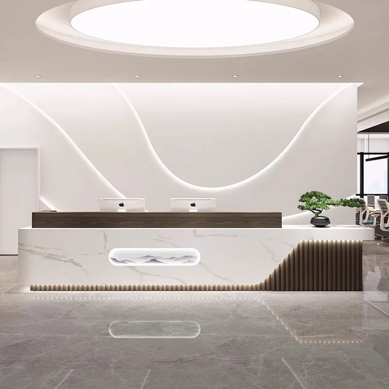 Banco Reception Da Gioco Tavolo Banco Da Lavoro Postazione Di Lavoro Ufficio Studio Scrivania Servizio Cassiere Scrivania Ufficio Lavoro Mobili Da Sal