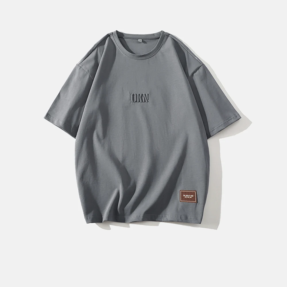 

Japanese new summer male trend loose clothing brand steel printed student short sleeve T-shirt half sleeve T-shirt