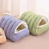 Cat Nest Four Seasons Universal Removable And Closed Cat Bed Winter Dog Nest Warm Sleeping Bag With Thick Velvet Pet Supplies 5