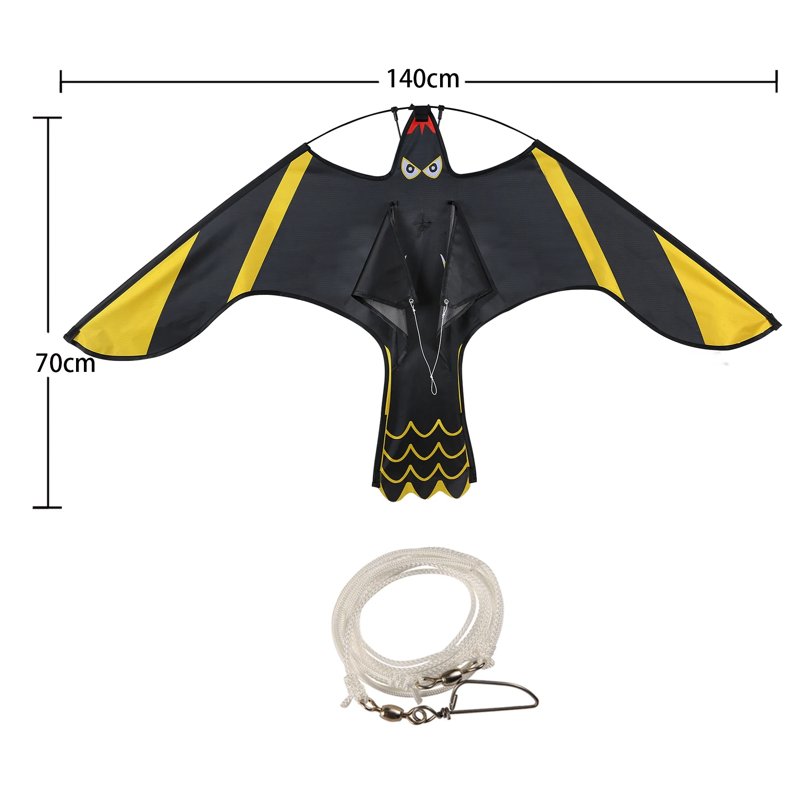 Bird Repeller Flying Eagle Kite with Crops Farm Protector Bird Outdoor Pest Control Repellent Farm Garden Prevention Supplies - 3