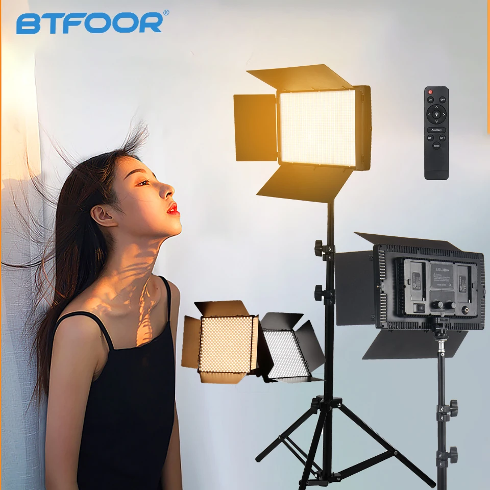 Portátil Led Photo Studio Light Lâmpada do Painel Iluminação na Câmera Youtube Jogo Vídeo ao Vivo Gravação Fotografia 40w 50w