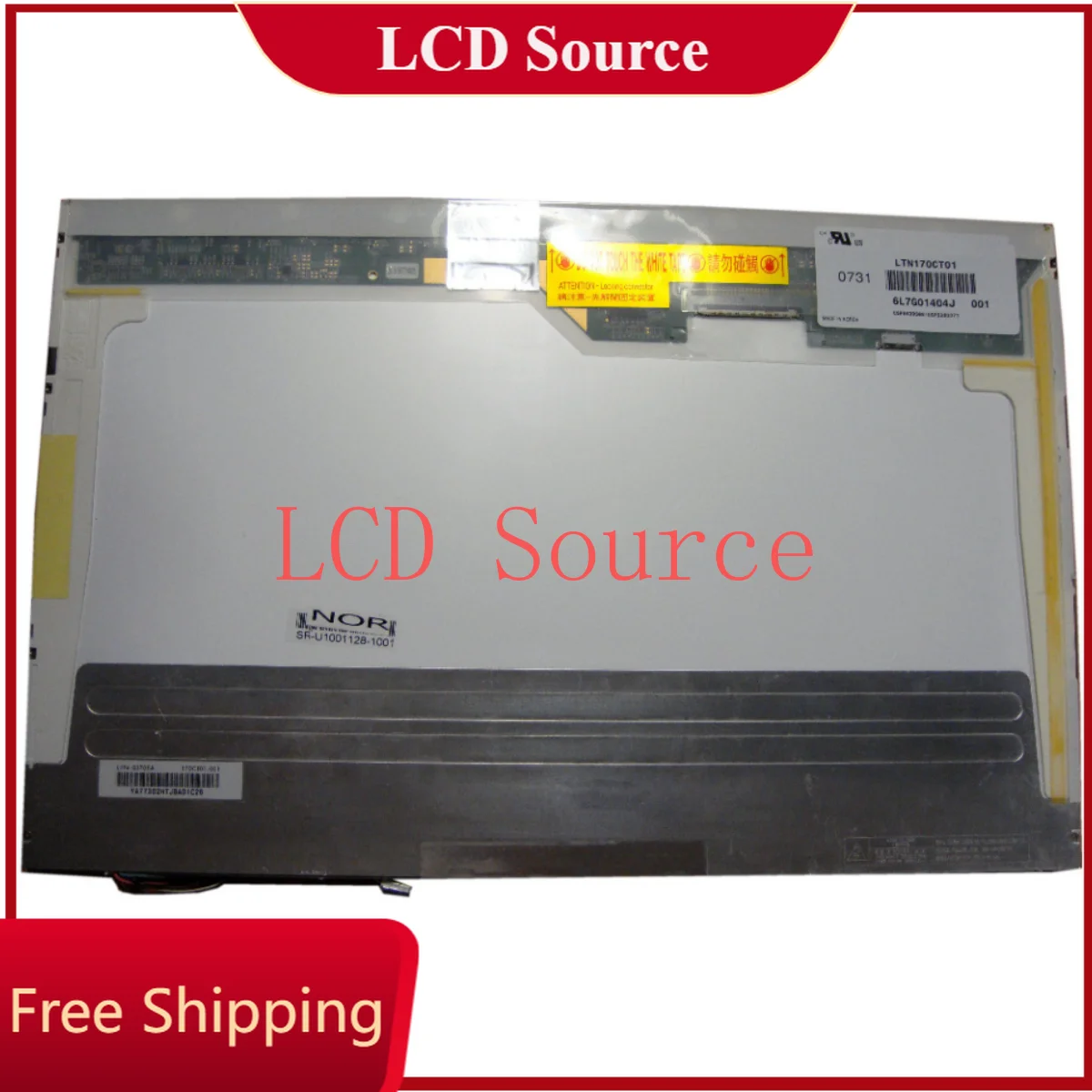 

LTN170CT01 001 2 CCFL 30 PIN Panel 1920X1200 17" LCD LCD Screen Panel LCD Display Laptop Screen