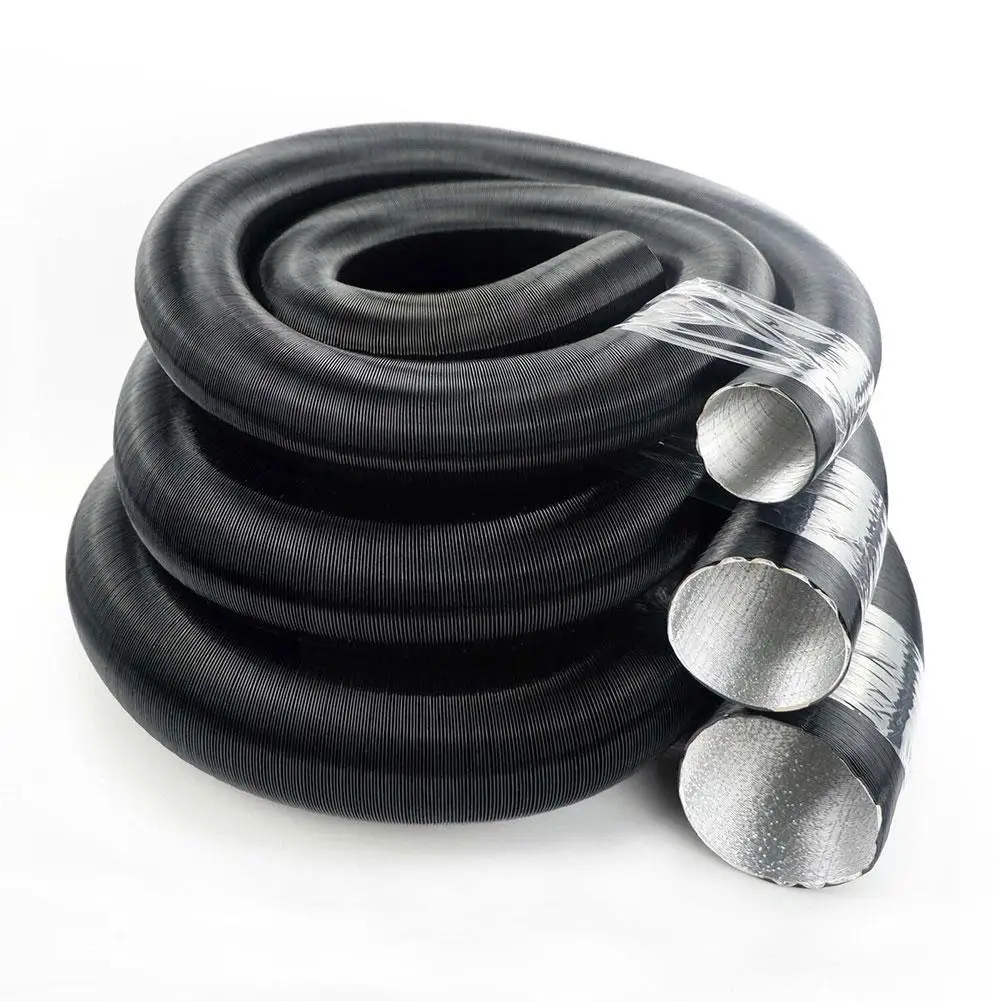 

25mm 42mm 60mm 75mm Diameter 100-500cm Length Air Parking Heater Duct Pipe Tube Hose For Webasto Eberspacher Car G8f4