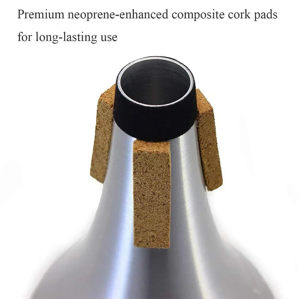 Trumpet Instrument High Quality Trumpet Mute Silenter Trumpets Tool Anti-disturbance Instrument Lightweight Practice 133mm