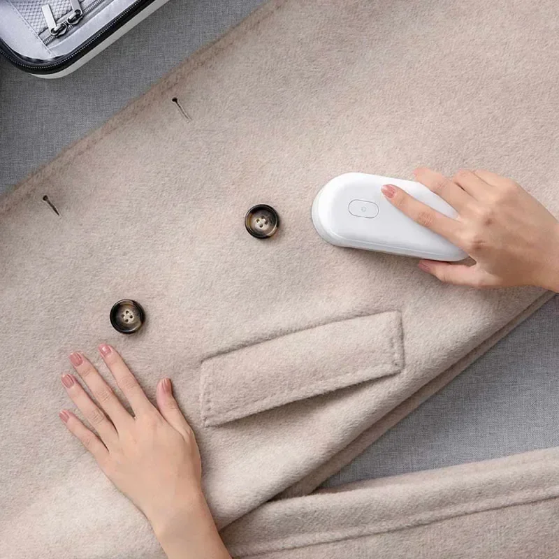 Xiaomi Mi Mijia 90-Minute Working Efficient Cleaning Lint Remover Trimmer 0.35mm Micro Arc Knife Net 5-leaf Cyclone Cutter Head electric lint trimmer