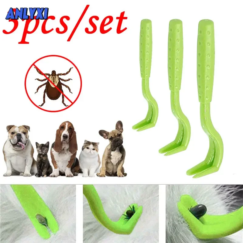 FleaRemoverHookTickRemovalTweezerTicksPullPetCatDog