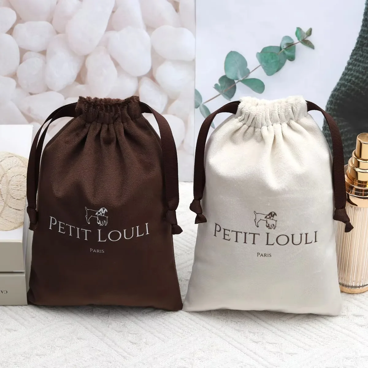 Lot De 4 Boîtes Cadeaux Blanches Avec Couvercles Transparents En Forme