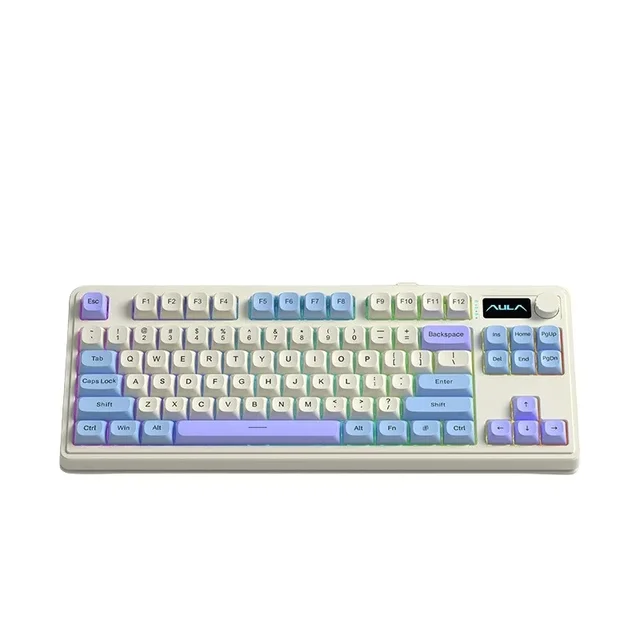 AULA S3187 Wireless Keyboard Three Mode 84-Keys RGB 1800mAh