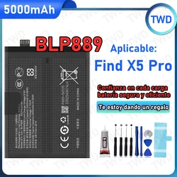 High Capacity 5000mAh Battery with Free Tool Kit - Premium Quality (For OPPO Find X5 Pro)