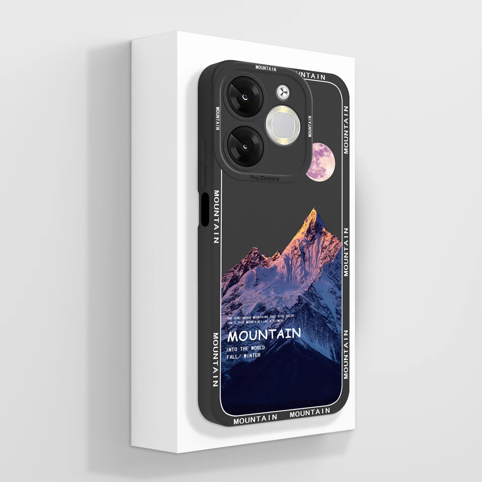 Exquisite Oil Painting Full Protection Soft Silicone Anti-Drop Phone Case