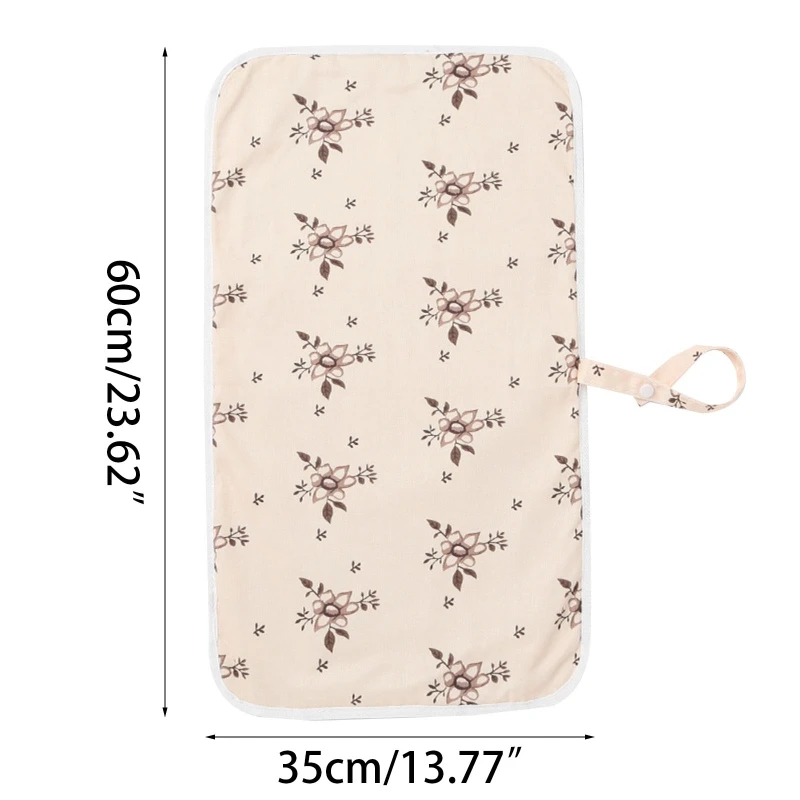 Foldable Waterproof Baby Diaper Changing Pad Portable Travel Newborn Diapers Pad Changing Table for Toddler Nappy Mat
