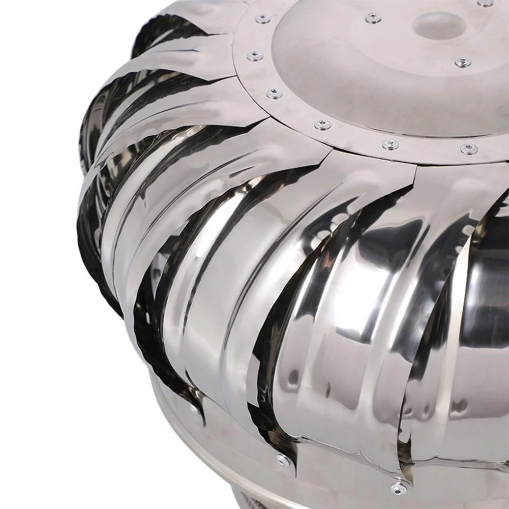 Rotating Chimney Cowl Cap Enhances Air Extraction Protects Flues And Ventilation Pipes Durable Stainless Steel Construction