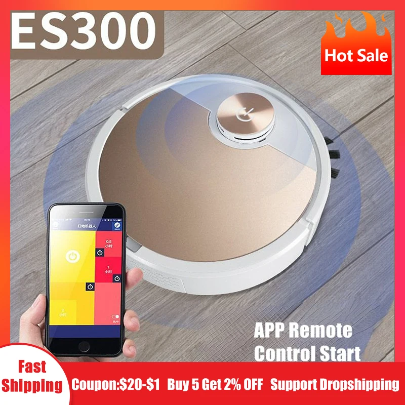 

Wireless Robot Vacuum Cleaner 3 in 1 Cleaning Wet and Dry Smart Household Appliances Mop Cleaning Floor Vacuum Cleaner For Home