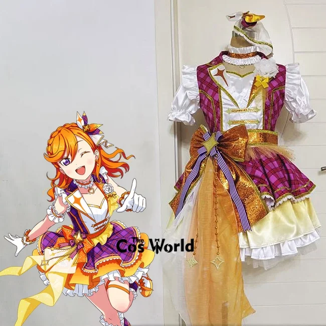Liella Fresh Live Shibuya Kanon Tang Keke Arashi Chisato Customize Cosplay Costumes 2