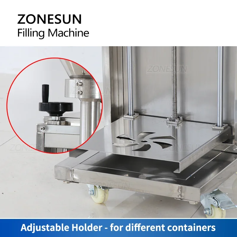 ZONESUN Powder Filling Weighing Machine Semi Automatic Wheat Flour Spice Packaging Auger Filler Protein Bottle Jar Quantitative