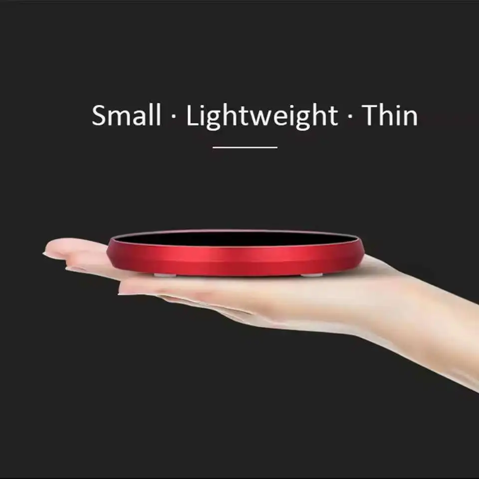 USB Cup Warmer 3 Gear Smart Thermostatic Heating Coaster-Mini Portable Hot Plate for Coffee Mug, Milk Tea, Water-Heater Pad