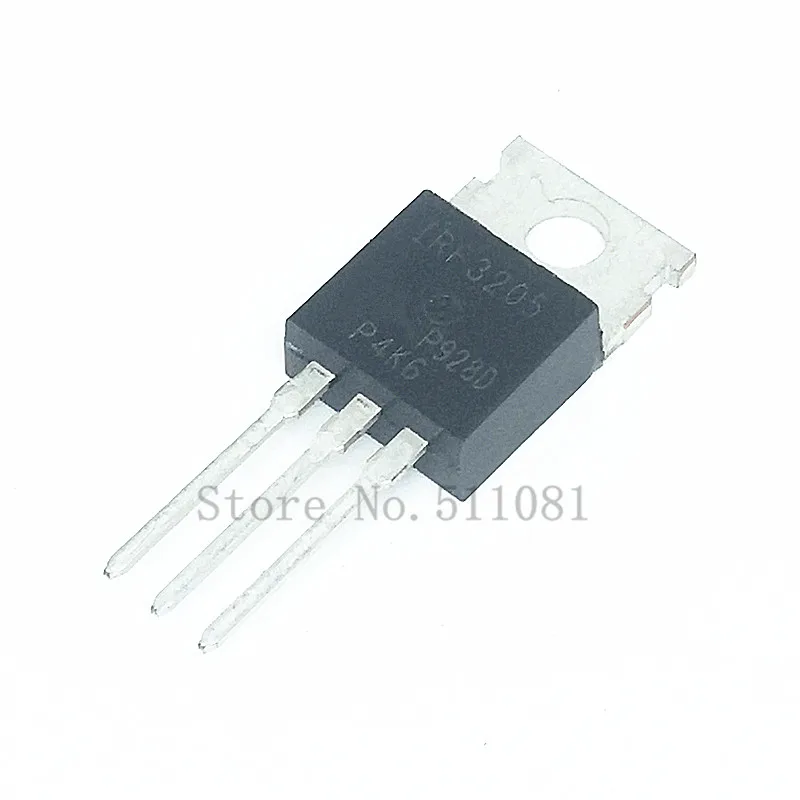 10PCS-IRF3205PBF-IRF3205-TO220-IRF3710-IRF4905-IRF5210-IRF5305-IRF1404 ...