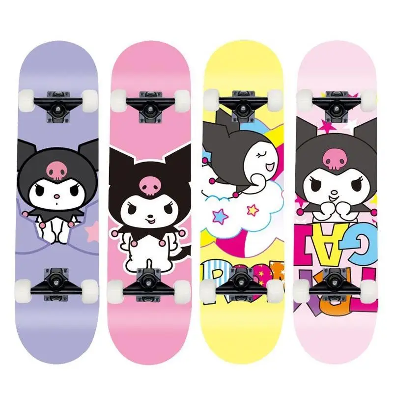 SanrioKuromiChildRollerSkateBeginnerKawaiiGirlY2KAnimeFigure
