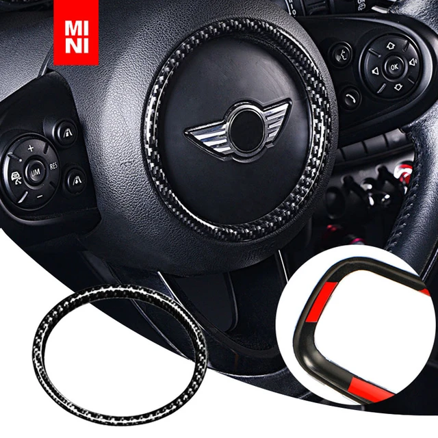 Car Steering Wheel Panel Trim Ring Cover Modification Sticker For Bmw Mini  Cooper S F54 F55 F56 F57 F60 Clubman Car Accessories - Automotive Interior  Stickers - AliExpress