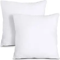 45x45cm Throw Pillow Insert Premium Soft Cotton Euro Square Decorative Pillow Core Set for Bed Sofa Couch JAF018 1