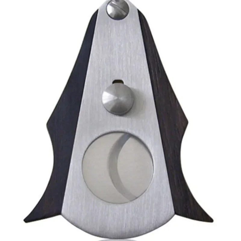 قاطع سيجار خشب الصندل مزدوج