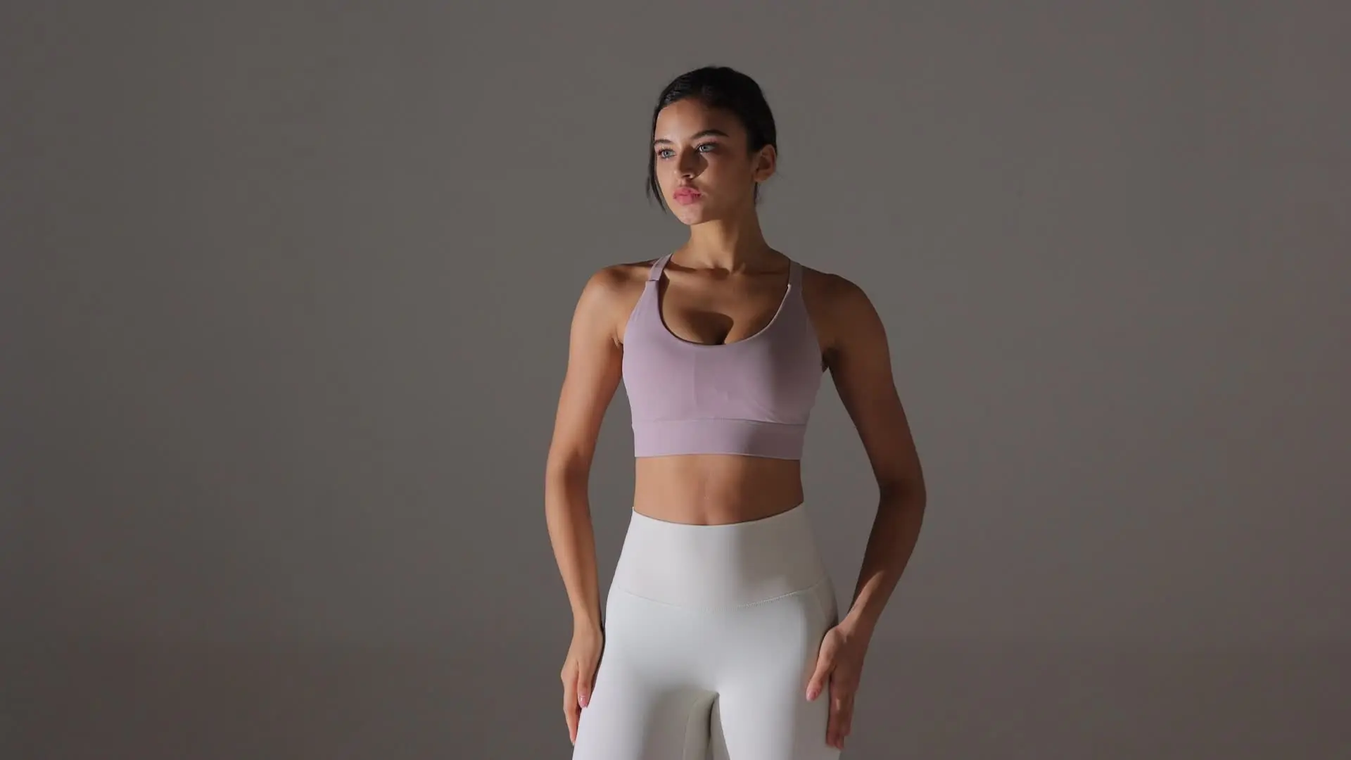 Reggiseno Sportivo Donna Con Cerniera Frontale - Senza Ferretto - Con Pastiglie Rimovibili - Per Yoga E Palestra
