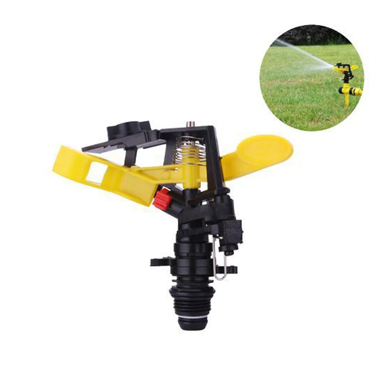 1Piece 1/2" 3/4" Male Thread 360 Degree Rotatable Plastic Sprinklers Rocker Nozzles For Garden Farm Drip Irrigation Sprinklers Garden Sprinkler Drip Irrigation Sprinklers