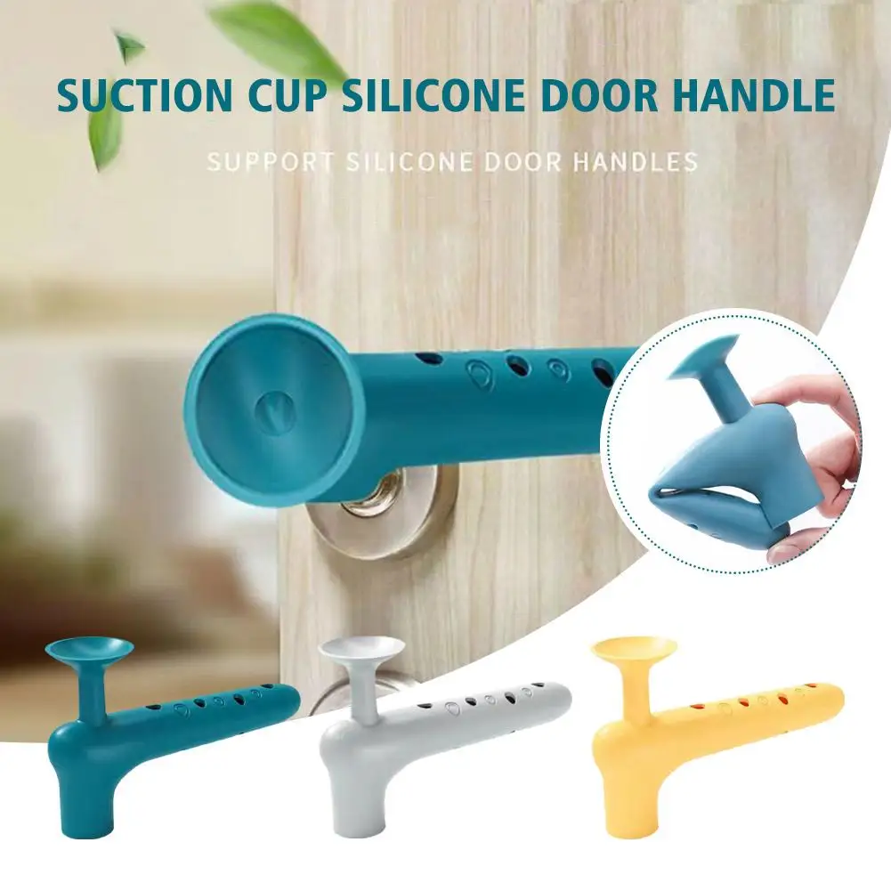 

Extended Version Of Silicone Door Stopper Punch-free Type Anti-collision Glove Stop Door Handle Stop Door Silicone P6S6