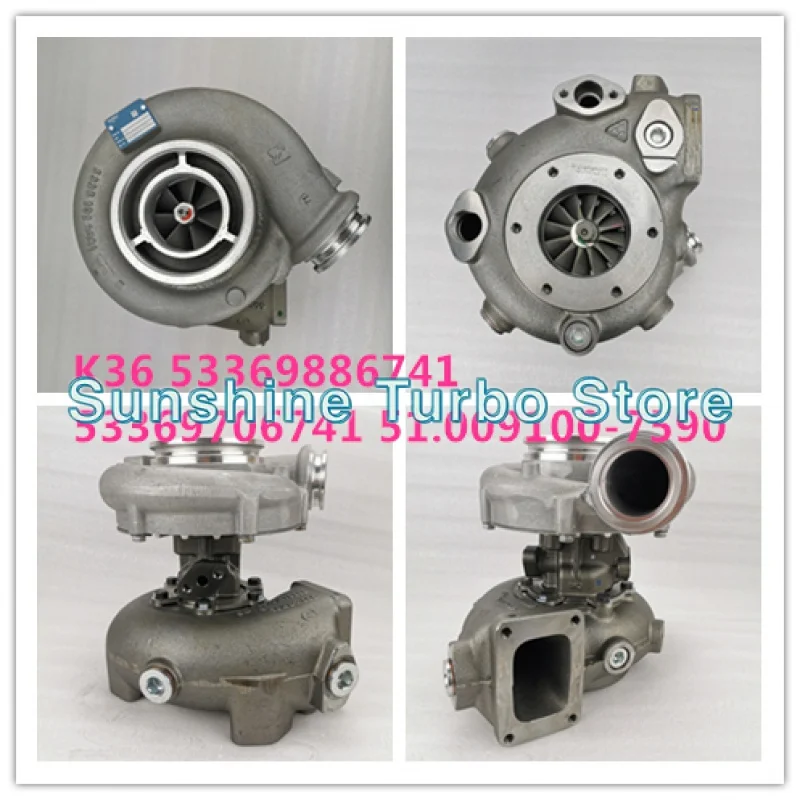 K36 53369886741 53369706741 51.009100-7590 Turbocharger Used For  