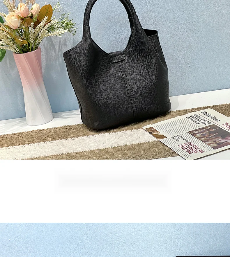 Echtleder Schultertasche Nischen-design Luxus Handtasche Damen_voghion.com