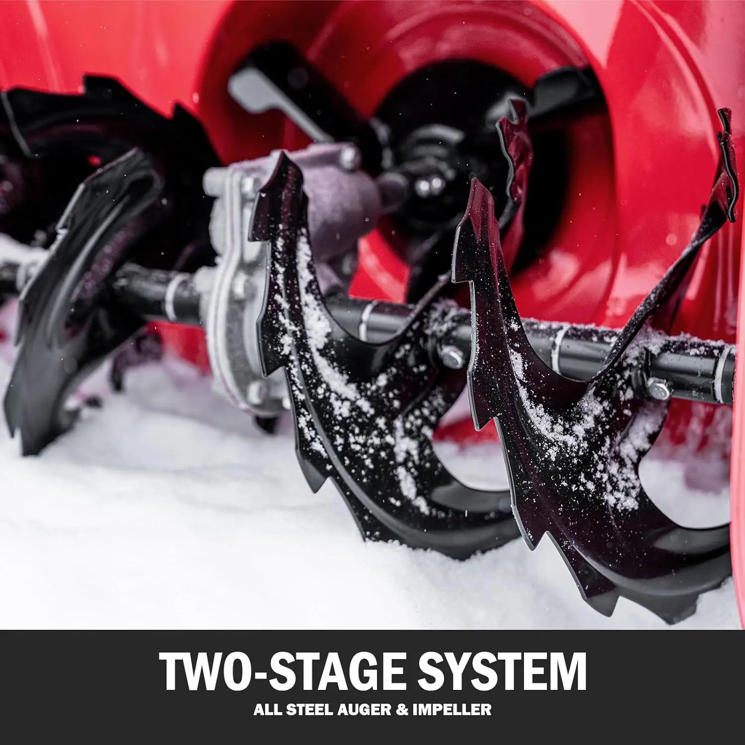 24-Inch 2-Stage Gas Snow Blower with Electric Start & LED Light 4