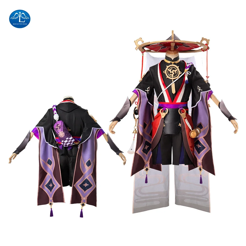 

Genshin Impact Cosplay Scaramouche Costume Carnival Halloween Outfit Anime Scaramouche Suit Mens Uniform Custom Made