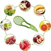 3In1 Avocado Slicer Multifunctional Avocado Cutter Corer Butter Fruit Peeler Cutter Orange Kiwi Fruit Peeler Knife Kitchen Tool 4