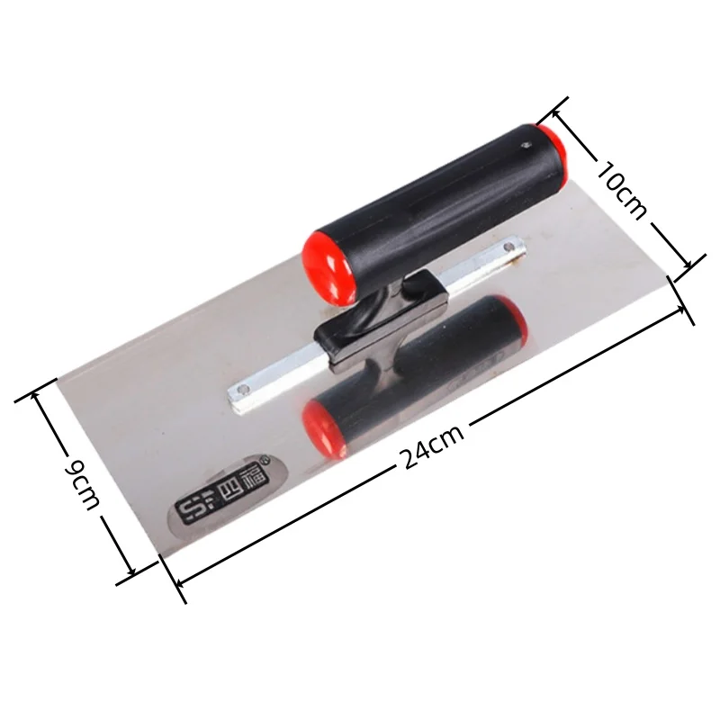 Professional Plastering Trowel–Heavy Duty Stainless Steel Wall Finishing Tool,Smooth Cement for Drywall Renovation Projects