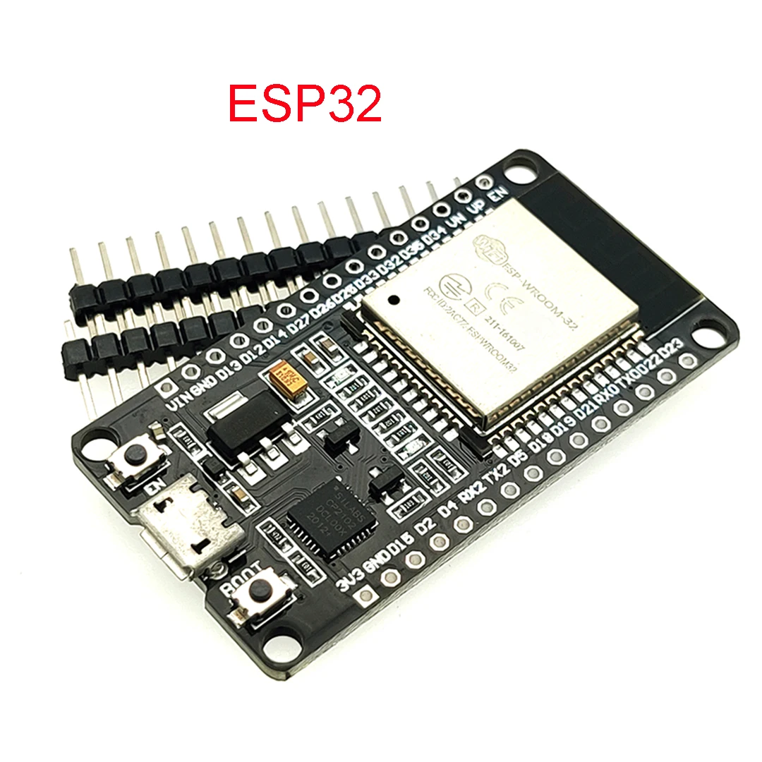 ตัวเลือกสินค้า บอร์ดพัฒนา ESP32 ไร้สาย Wi-Fi Bluetooth ช่อง USB สำหรับช่างและนักพัฒนา
