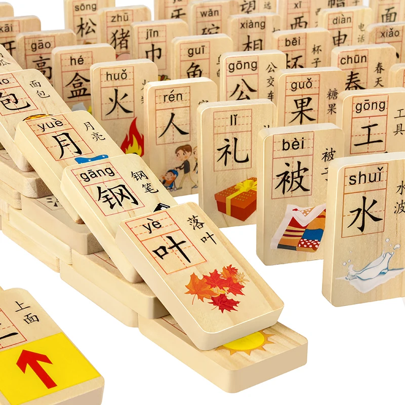 100 Pz/Set Libros Caratteri Cinesi Carte In Legno Con Pinyin Usate Come Miglior Regalo Per Libri Per Bambini Libro Livros Livres Art Drawing