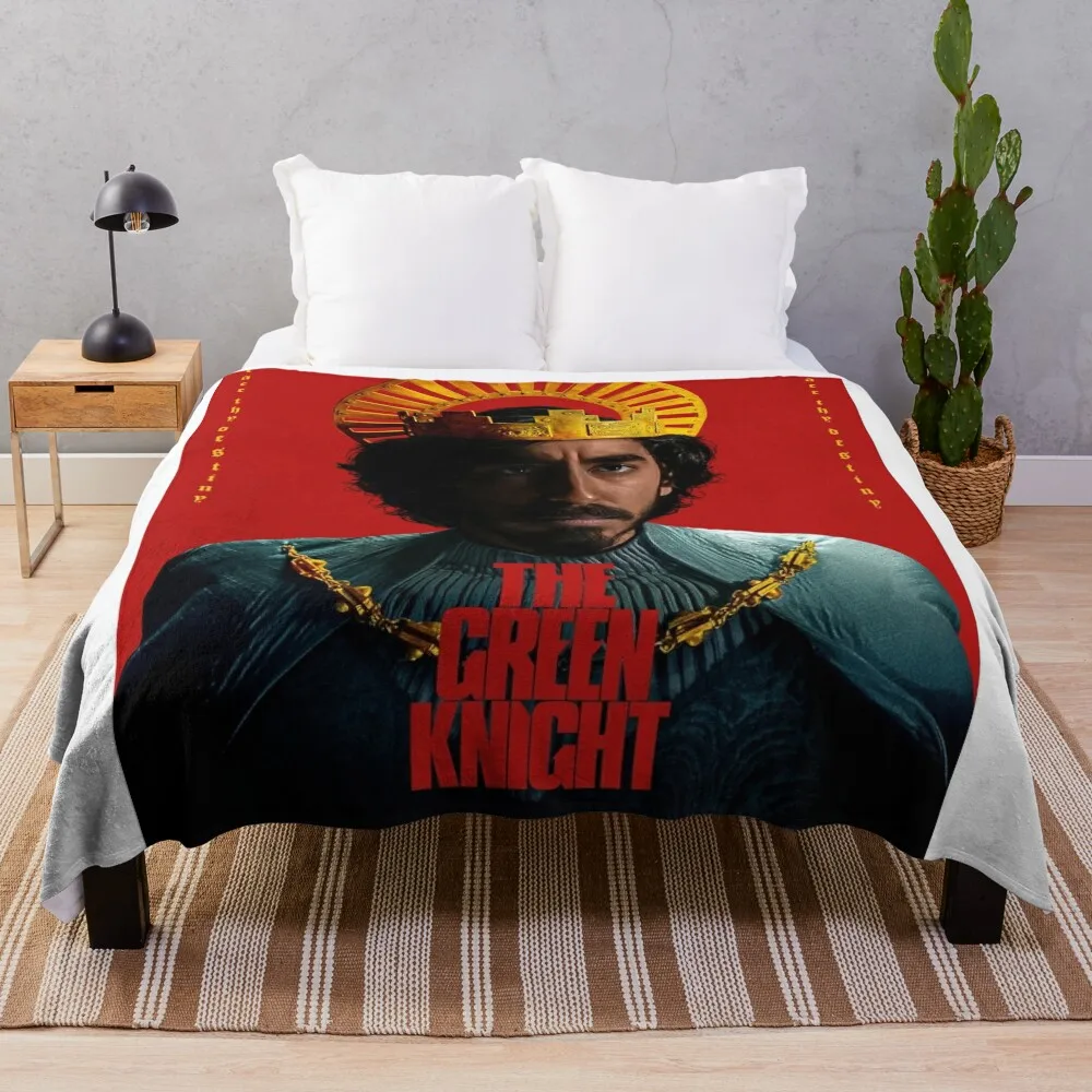 

The green knight Throw Blanket Tourist Softest Summer Beddings Decorative Beds Blankets